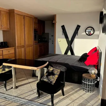 Ambre - Luxe - Studio Heliopolis D 4 Avec Parking - By Agn 2 Personnes דירה *